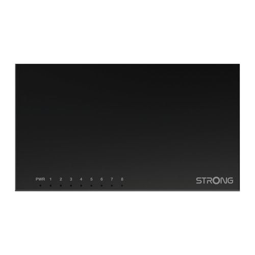 Switch Strong 8 ports 10/100/1000 Metal - SW8000M - grosbill-pro.com - 1