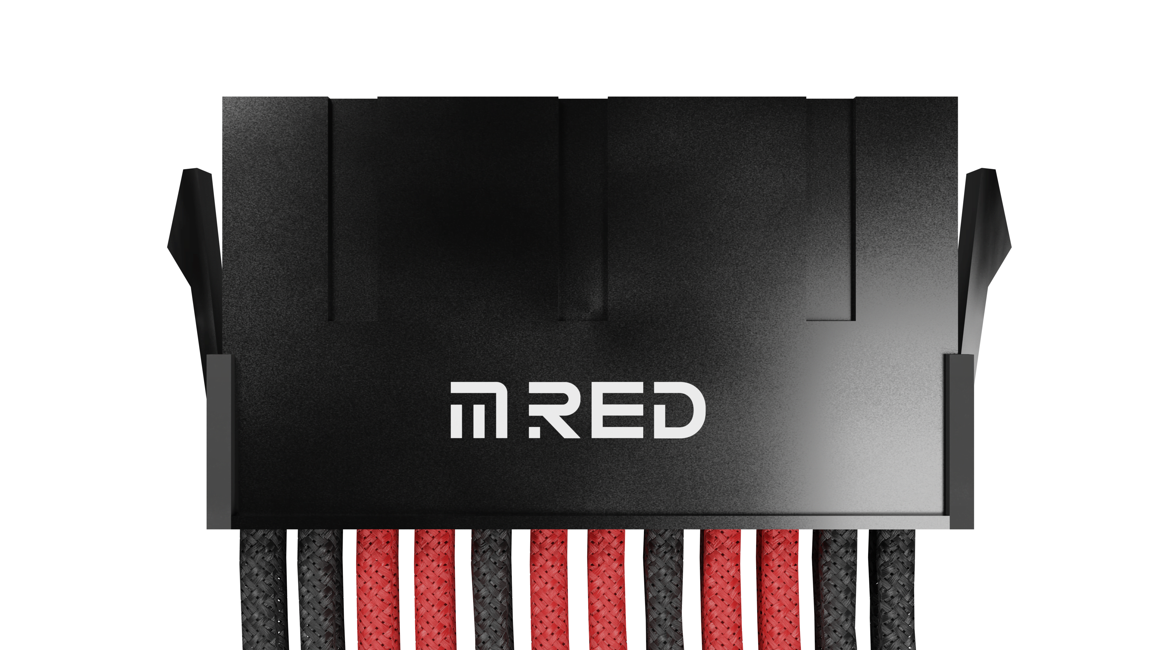 Grosbill Accessoire alimentation M.RED Kit ext. 7 Câbles tressés Ultimate - Noir Rouge