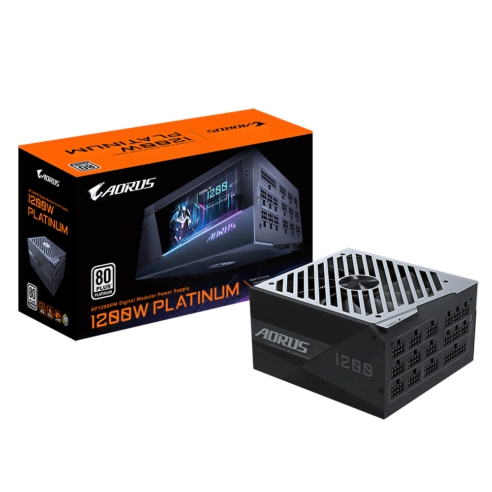 Gigabyte AORUS AP1200PM Modular (1200W 80+ Platinum) - Alimentation - 0