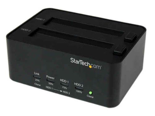 StarTech Duplicateur / effaceur USB 3.0 HDD SATA 3.5"/2.5" - Boîtier externe - 0