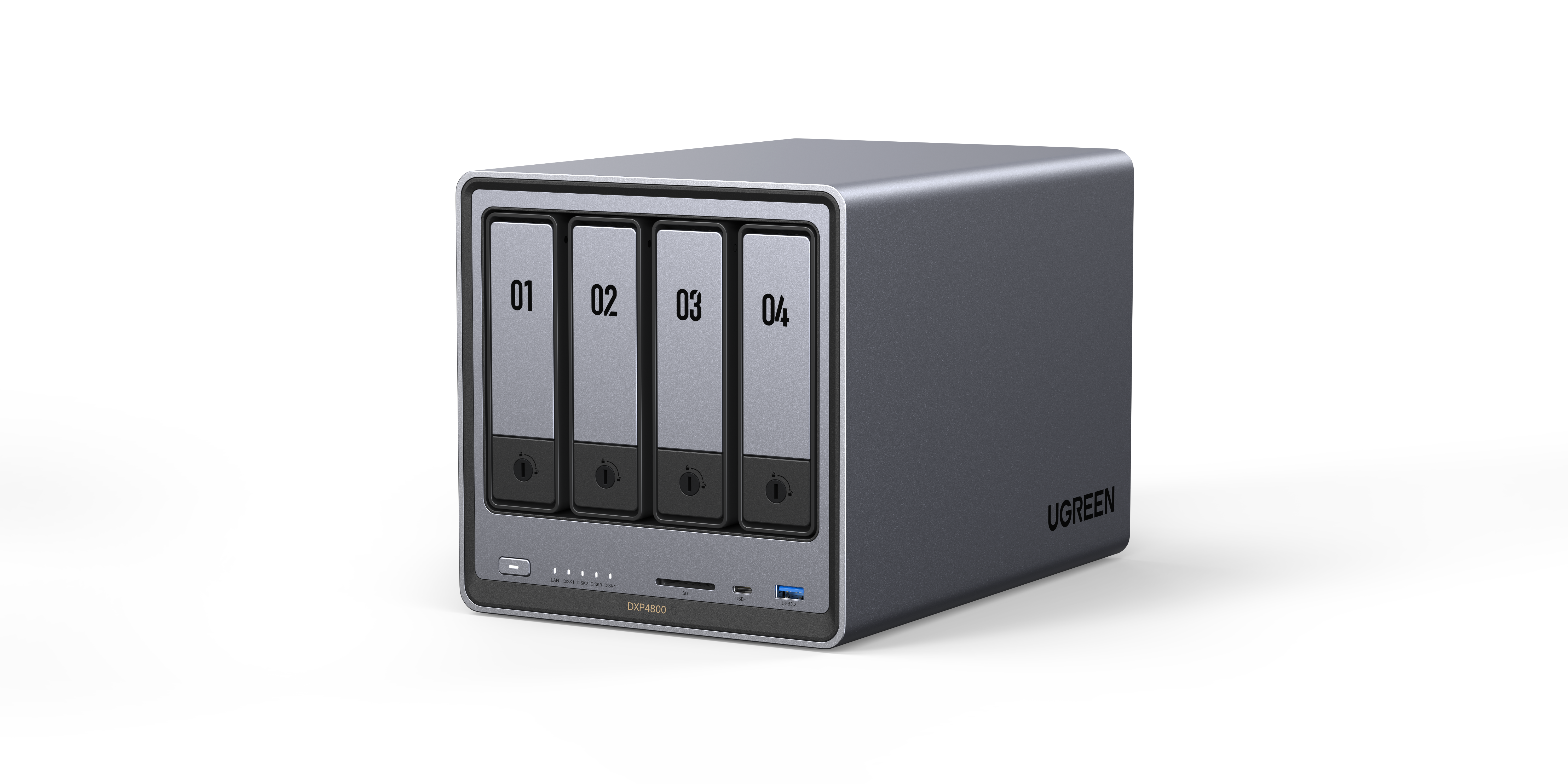 UGREEN DXP4800 - 4 Baies  - Serveur NAS UGREEN - grosbill-pro.com - 0