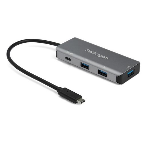 Grosbill Switch StarTech 4-PORT USB-C HUB WITH PD 3.0