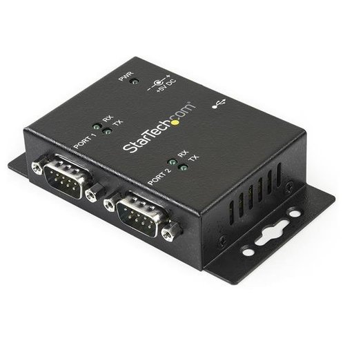Grosbill Switch StarTech 2 Port USB 2.0 to Serial Adapter Hub