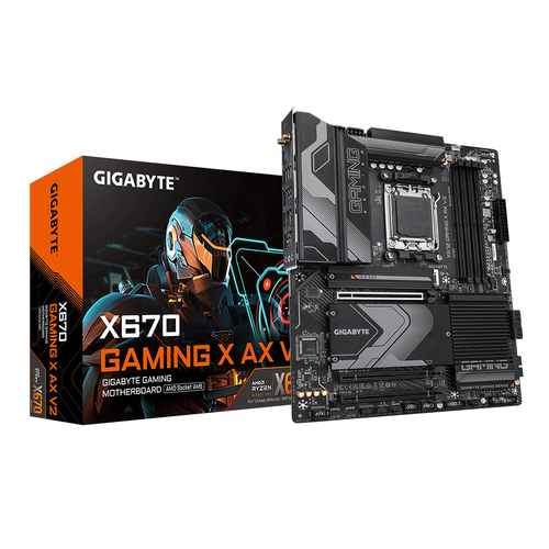 Gigabyte X670 GAMING X AX V2 ATX  - Carte mère Gigabyte - 0