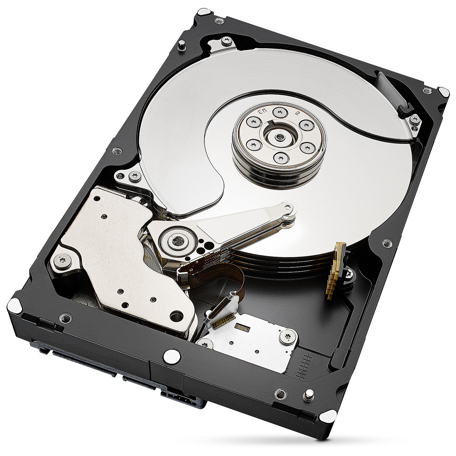 Seagate - Disque dur 3.5 pour NAS IronWolf ST4000VN006 - 4To