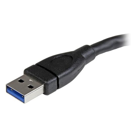 6in Black USB 3.0 Extension Cable A to A - Achat / Vente sur grosbill-pro.com - 1