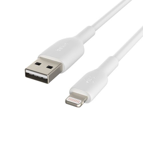 Lightning to USB-A Cable 3M White - Achat / Vente sur grosbill-pro.com - 4