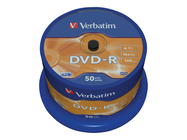 Verbatim DVD-R x 50 - 4.7 Go - 1