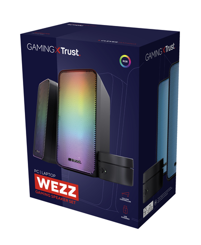 Trust WEZZ Illuminated GXT611  - Enceinte PC Trust - grosbill-pro.com - 4