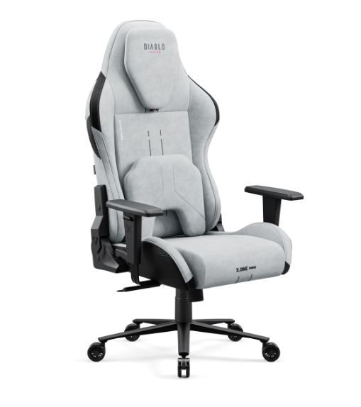 Diablo Chairs  X-One Prime Gris - Siège PC Gamer - grosbill-pro.com - 0