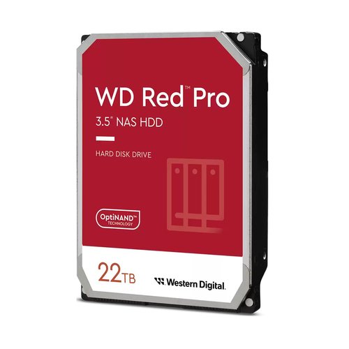 Grosbill Disque dur 3.5" interne WD 22 To RED PRO SATA III 512Mo - WD221KFGX