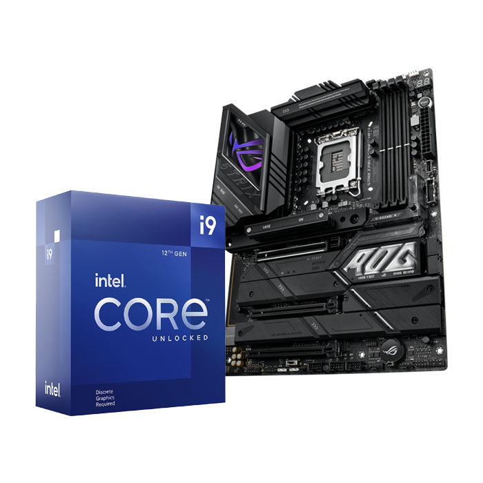 Bundle Rogue Z790-E Gaming WIFI II + 12900KF - grosbill-pro.com - 0