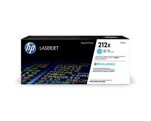 Toner 212X Cyan - W2121X - Achat / Vente sur grosbill-pro.com - 1