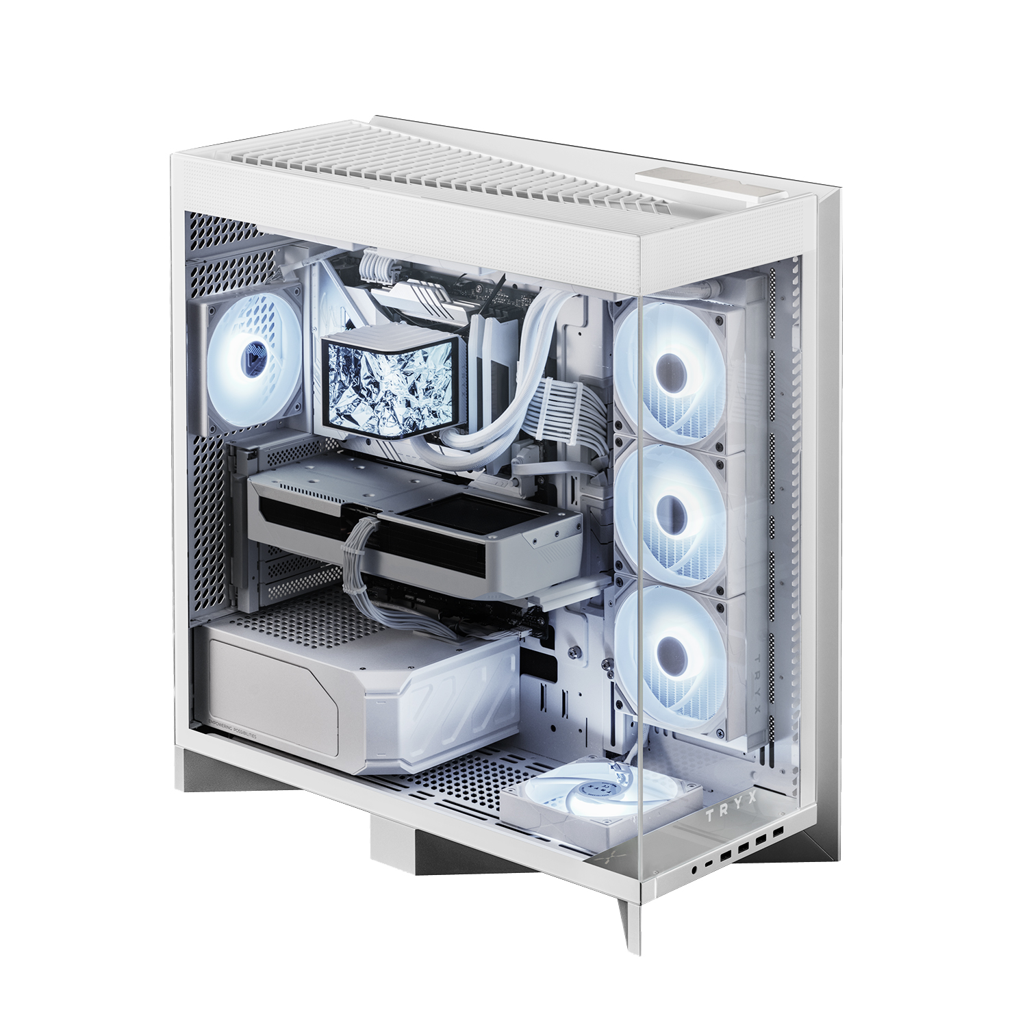 TRYX MT/SansAlim/ATX Blanc - Boîtier PC TRYX - grosbill-pro.com - 0