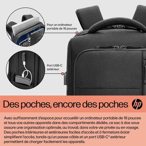 HP Renew Executive 16 Laptop Backpack - Achat / Vente sur grosbill-pro.com - 7
