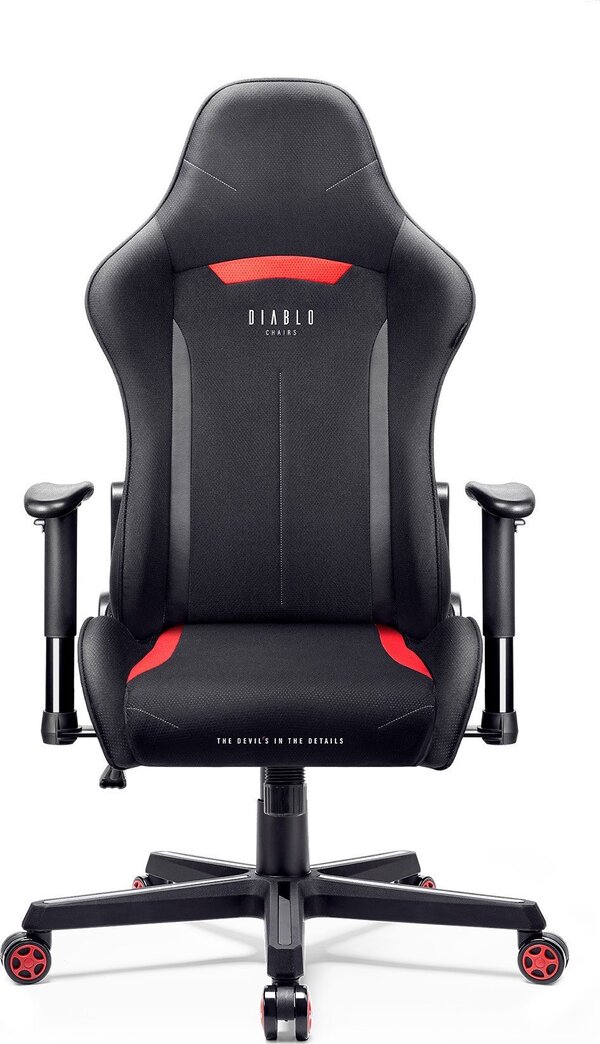 Diablo Chairs  X-Starter Noir/Rouge - Siège PC Gamer - grosbill-pro.com - 0