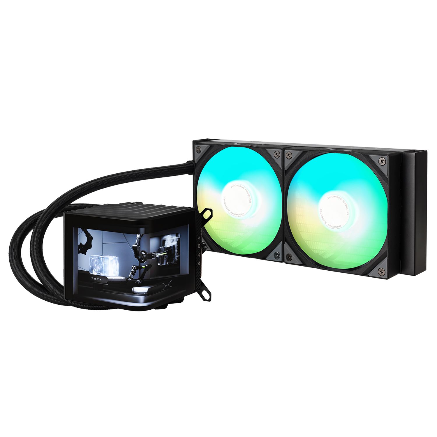 TRYX PANORAMA AIO ARGB - 240 mm - Watercooling TRYX - grosbill-pro.com - 3