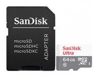 64GB Ultra microSDXC+SD Adapter