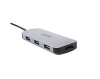 ADAPTATEUR TYPE-C 7-EN-1 : 3x USB 3.0 (HP.DSCAB.008) - Achat / Vente sur grosbill-pro.com - 6