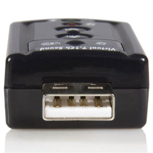 Virtual 7.1 USB Stereo Audio Adapter - Achat / Vente sur grosbill-pro.com - 1