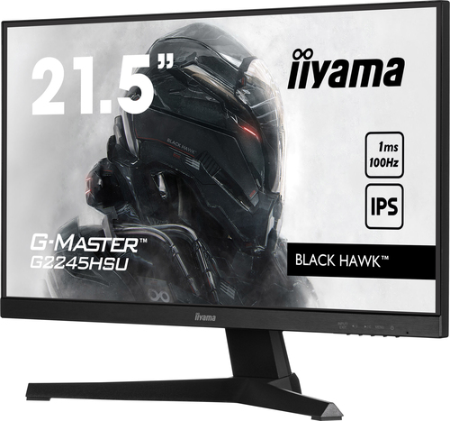 Iiyama 22"  G2245HSU-B2 - Ecran PC Iiyama - grosbill-pro.com - 4