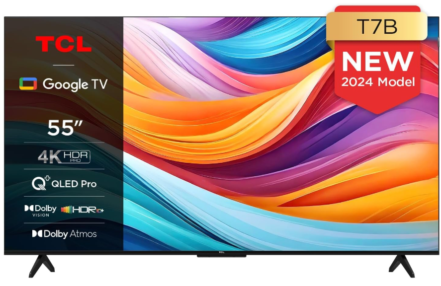 Grosbill TV TCL 55T7B TV QLED 4K 55" (139 cm)