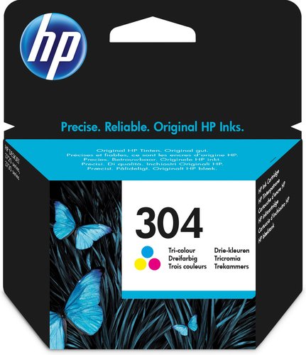 Grosbill Consommable imprimante HP HP Ink/304 Blister Tri-color