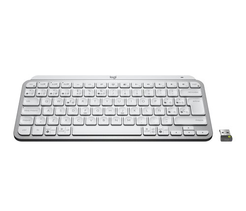 MX Keys Mini for Business Aluminium, Blanc - Achat / Vente sur grosbill-pro.com - 1