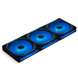 UNI FAN INFINITY SL120 RGB - Noir Pack de 3 +CTRL