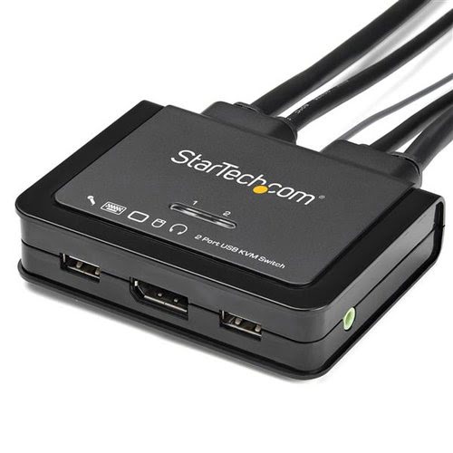 KVM Switch - DisplayPort - 4k 60Hz - Achat / Vente sur grosbill-pro.com - 1