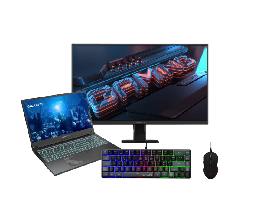 G5 MF5 - 15.6" FHD 144Hz i7-13620H RTX 4050 16Go 1To W11 + 27" FHD 165Hz IPS + clavier/souris