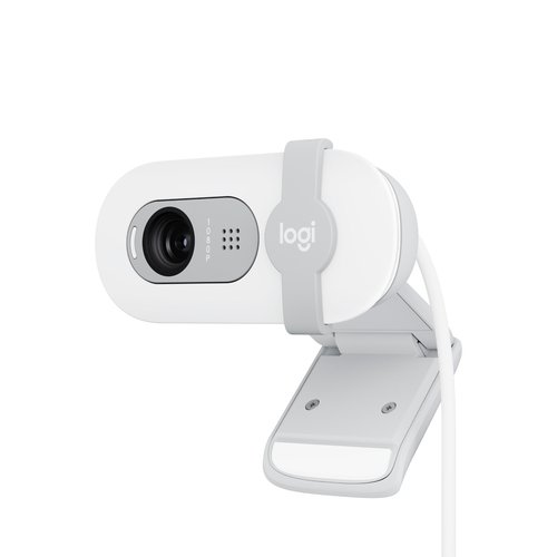 Grosbill Webcam Logitech Brio 100 - WHITE
