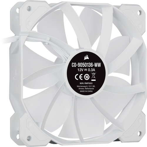 Corsair iCUE SP120 RGB ELITE Performance Pack tripleBlanc - Ventilateur boîtier - 2