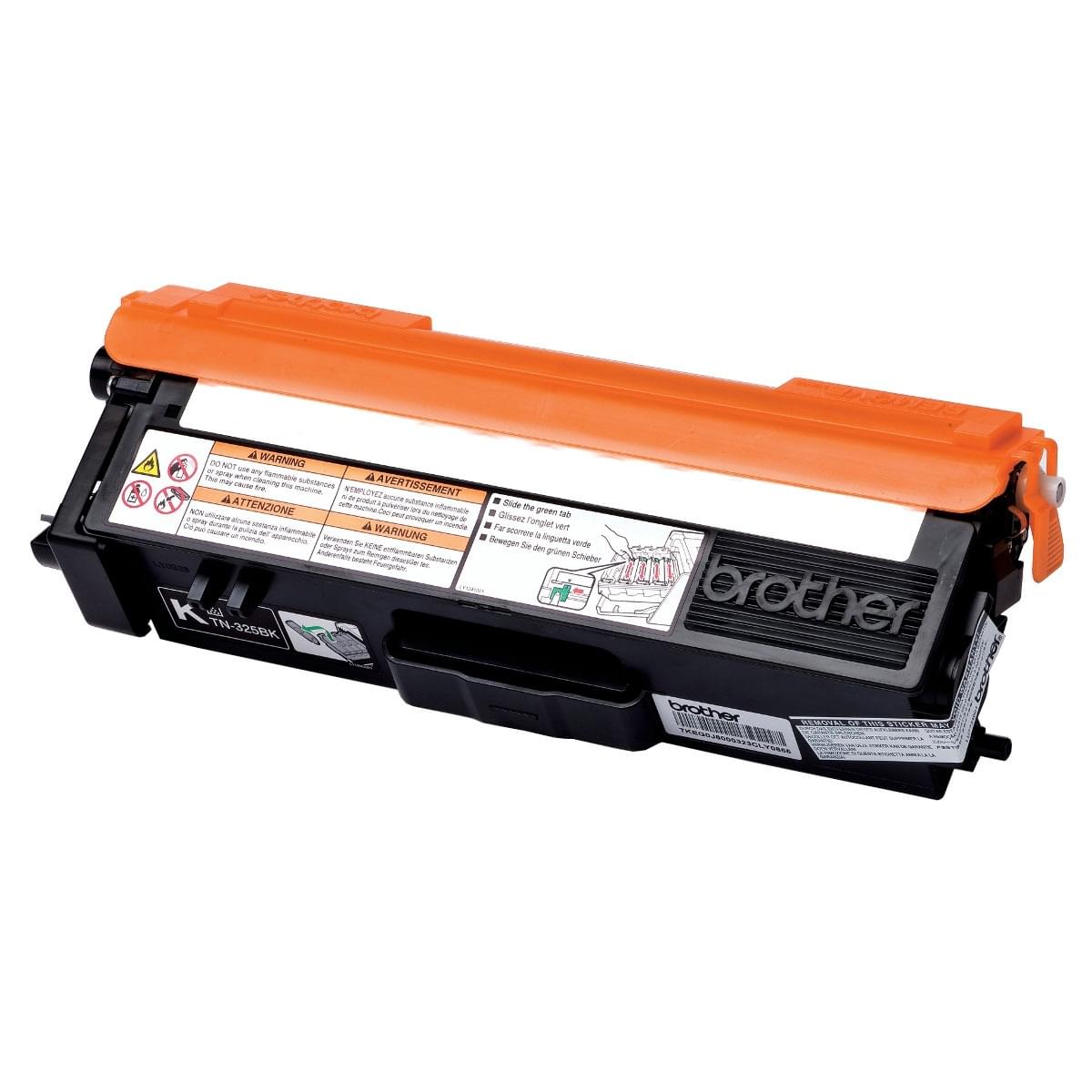 Toner TN320BK Noir - 2500p pour imprimante Laser Brother - 0