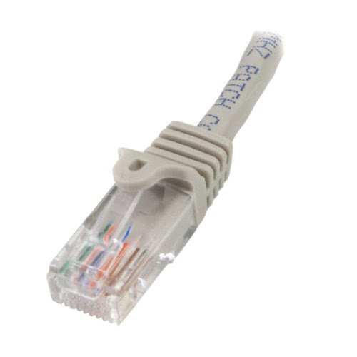 1m Gray Snagless UTP Cat5e Patch Cable - Achat / Vente sur grosbill-pro.com - 1