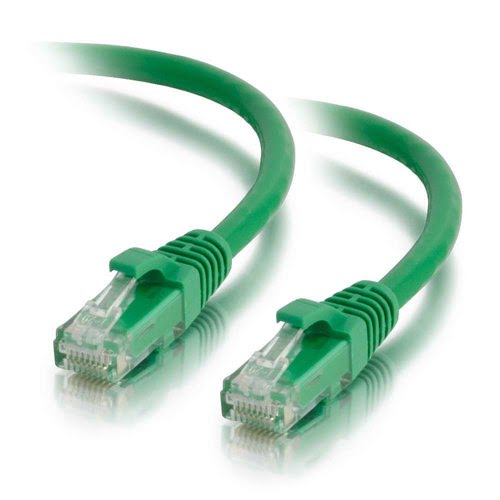 Grosbill Connectique réseau C2G Cbl/3M Mlded/Btd Green CAT5E PVC UTP PA