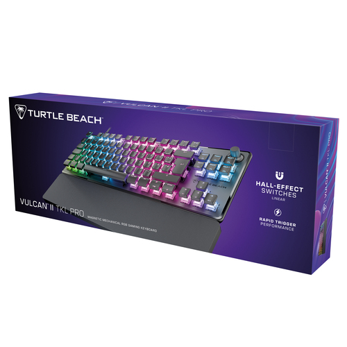 Grosbill Clavier PC Turtle Beach Vulcan II TKL Pro - Linéaire/Filaire/USB/RGB/Noir