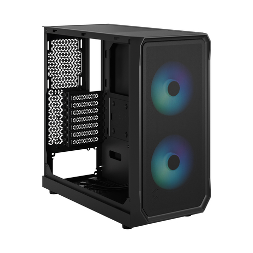 Fractal Design Focus 2 RGB Black TG Clear Tint Noir - Boîtier PC - 7