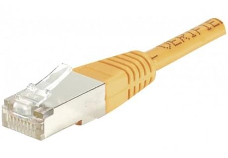 Cordon Cat 6, 5.00 m FTP Orange - Connectique réseau - grosbill-pro.com - 0