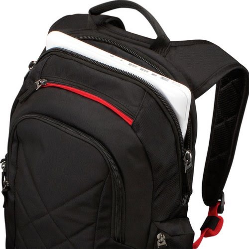 Sporty Polyester 14'' BackPack Black (DLBP114K) - Achat / Vente sur grosbill-pro.com - 2