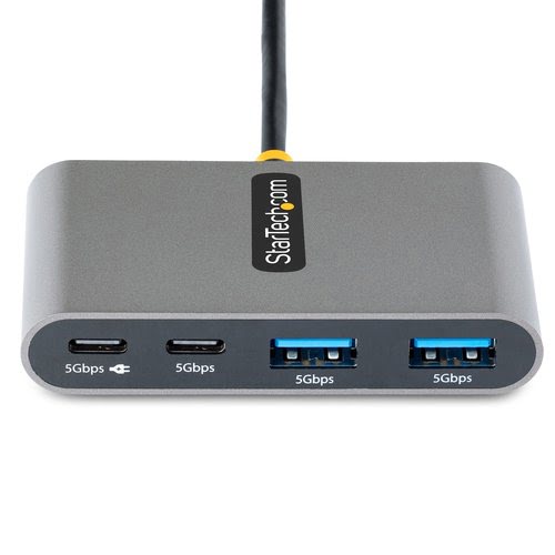 HUB USB-C A 4 PORTS 100W PD - Achat / Vente sur grosbill-pro.com - 2
