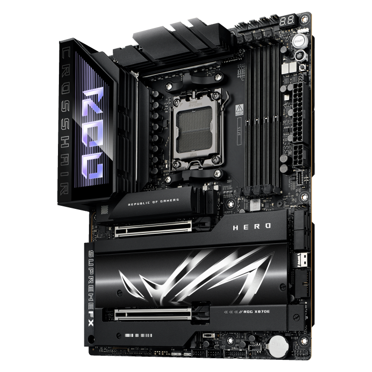 Asus ROG CROSSHAIR X870E HERO ATX  - Carte mère Asus - grosbill-pro.com - 2