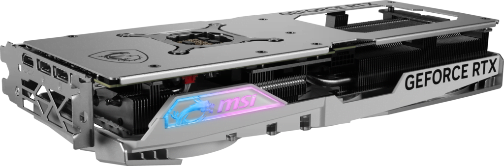 MSI GeForce RTX 4070 Ti GAMING X SLIM WHITE 12G - Carte graphique - 6