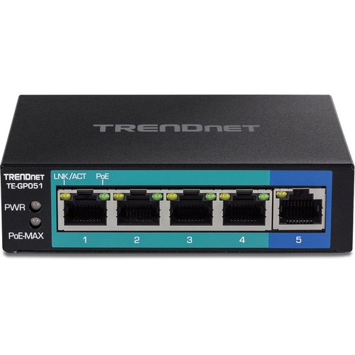 5-PORT GIGABIT POE+ SWITCH . - Achat / Vente sur grosbill-pro.com - 1