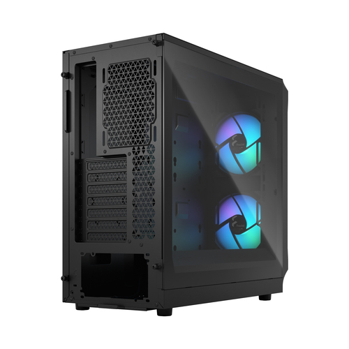 Fractal Design Focus 2 RGB Black TG Clear Tint Noir - Boîtier PC - 9