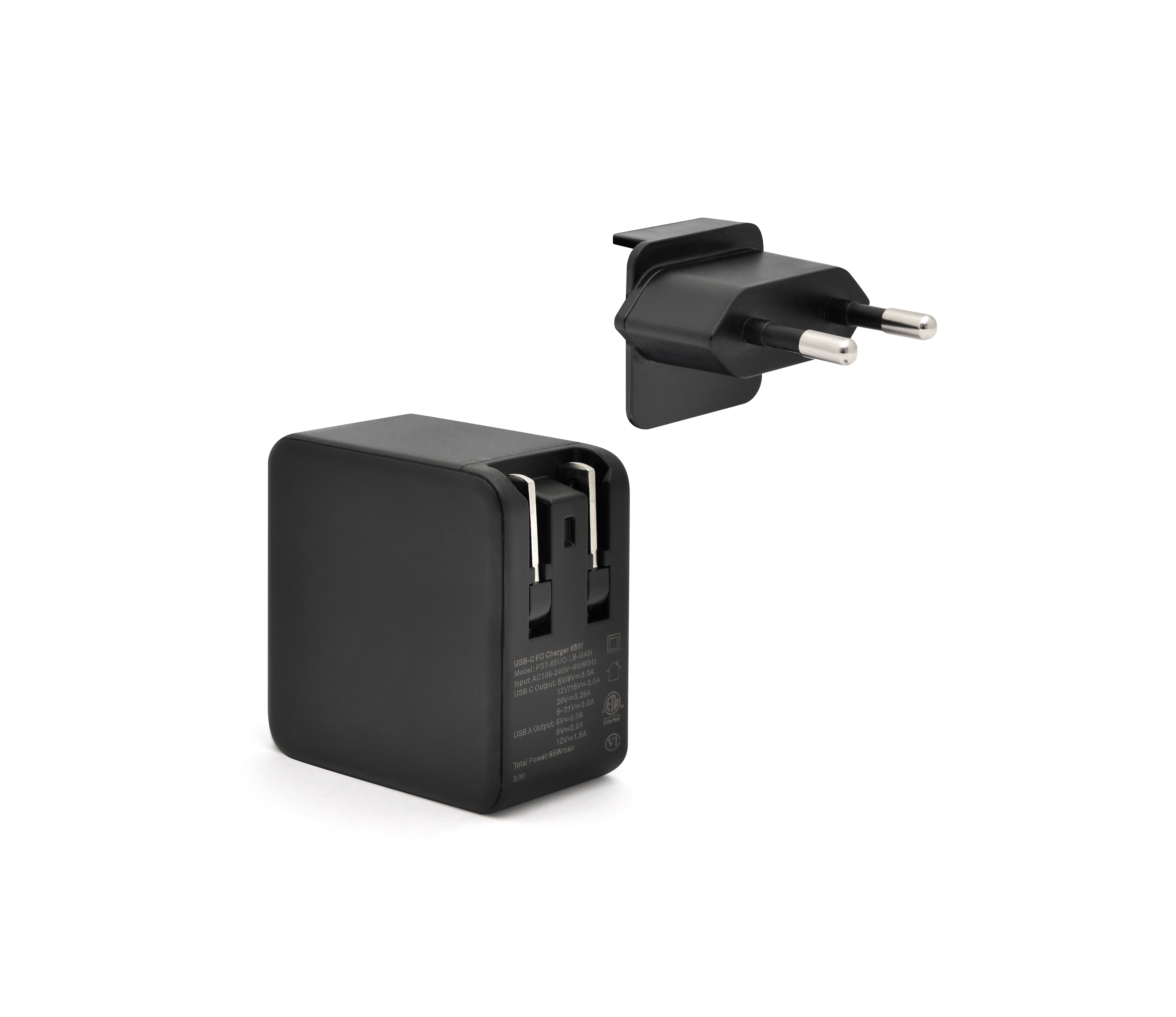 Bluestork Alimentation universelle - Noir/USB/USB-C/65W (PW-NB-65-C-GAN) - Achat / Vente Accessoire alimentation sur grosbill-pro.com - 6