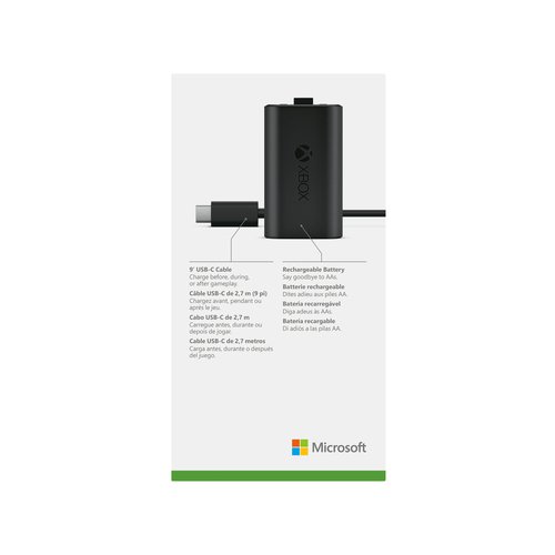 Microsoft Xbox Play & Charge Kit + Câble USB-C - Périphérique de jeu - 5