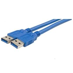 Grosbill Connectique PC GROSBILLCâble USB 3.0 Mâle A -Mâle A - 1.8m