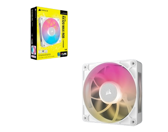 Corsair iCUE LINK RX120 RGB MAX - Ventilateur boîtier Corsair - 3