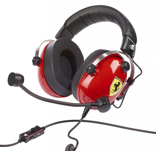 ThrustMaster FERRARI T Stereo Jaune - Micro-casque - grosbill-pro.com - 0